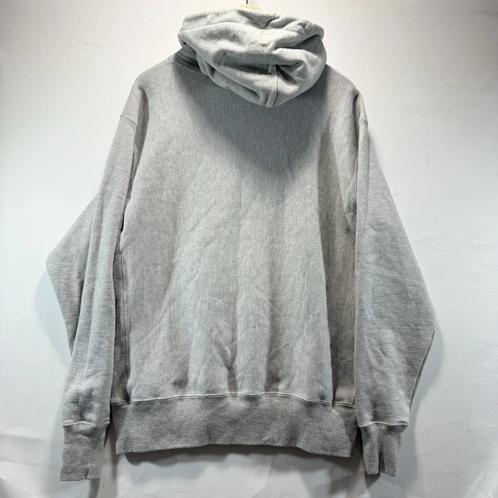 Vintage Champion Reverse Weave Warmup Hoodie Mens Size L Gray 80s - Picture 10 of 11